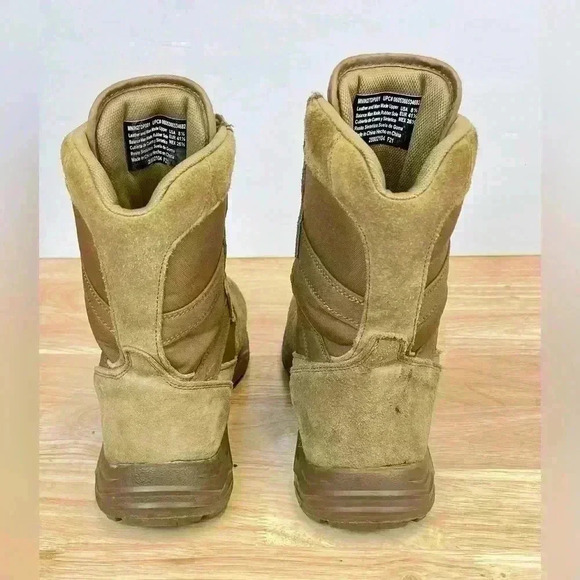 Interceptor Frontier Tactical Boots Coyote Tan Men’s Size 8.5 - Picture 3 of 8